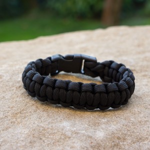 Náramek Paracord černý